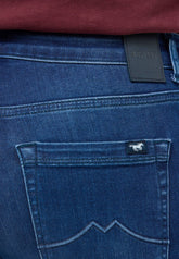 Damskie Spodnie Jeansowe Mustang Style Shelby Slim Boot Denim Blue 1015568 5000 682